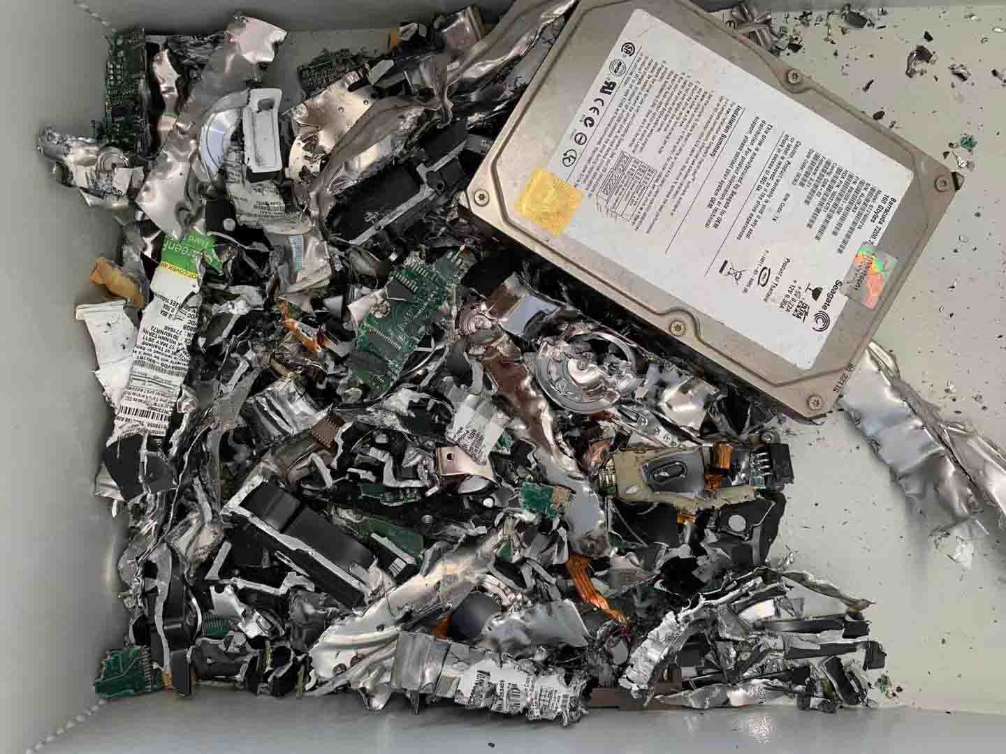 HDD Shredding 처리 과정